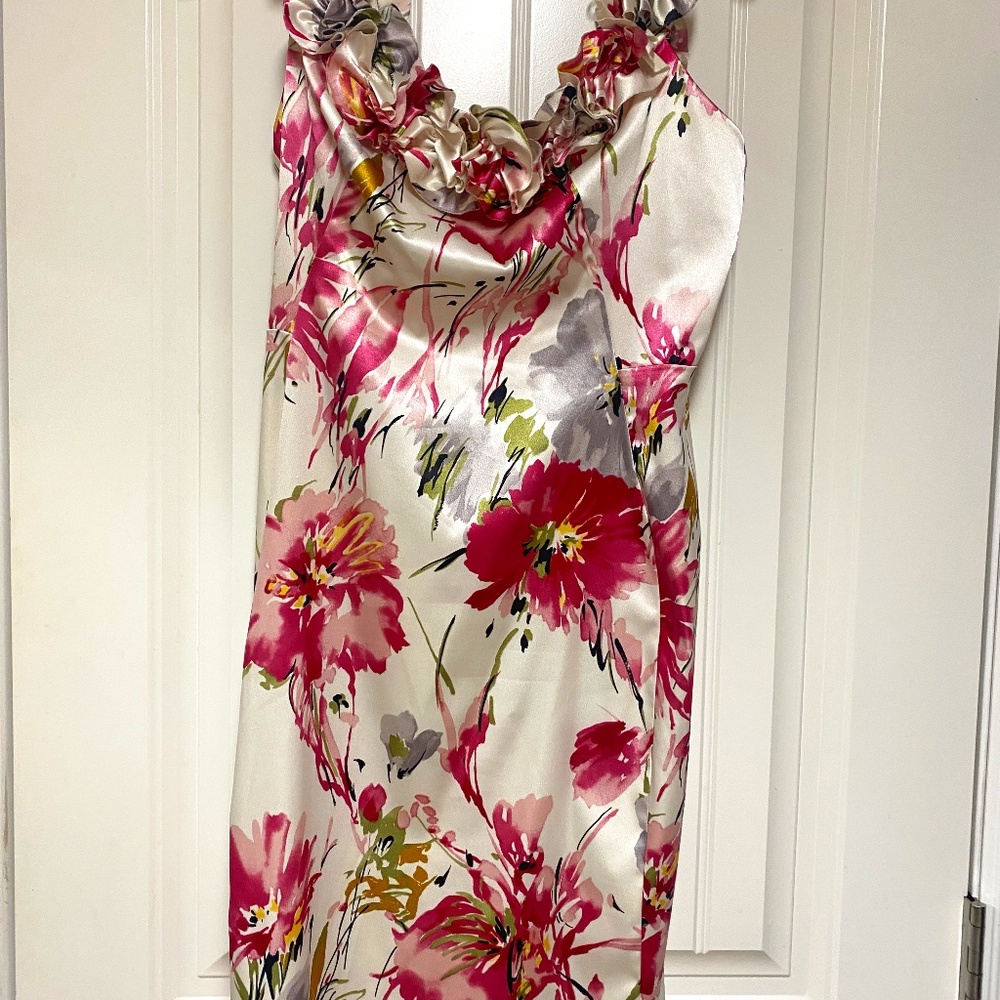 Cocktail Dress, size 8, Floral ,London Times